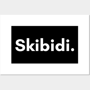 Skibidi Logo Parody Spoof Posters and Art
